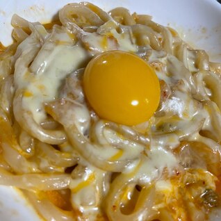 キムチーズうどん